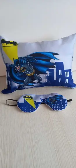 Kit Almofada (20x30) + Máscara de Dormir