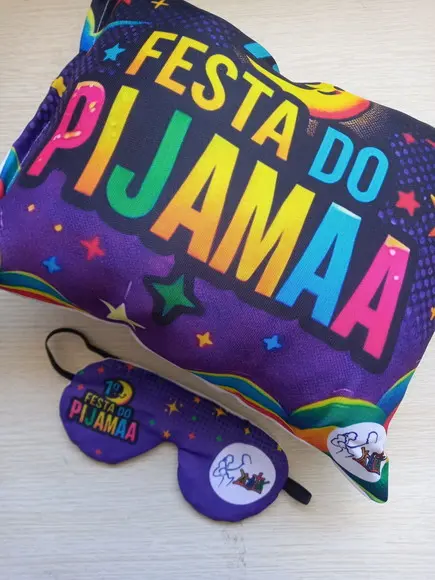 Kit Almofada (20x30) + Máscara de Dormir