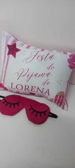 Kit Almofadinha (27x19) + Máscara de Dormir