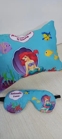 Kit Almofadinha (27x19) + Máscara de Dormir