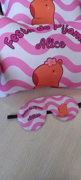 Kit Almofadinha (27x19) + Máscara de Dormir