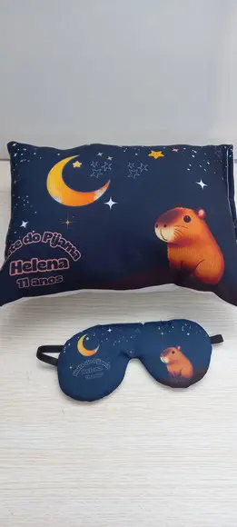 Kit Almofadinha (27x19) + Máscara de Dormir