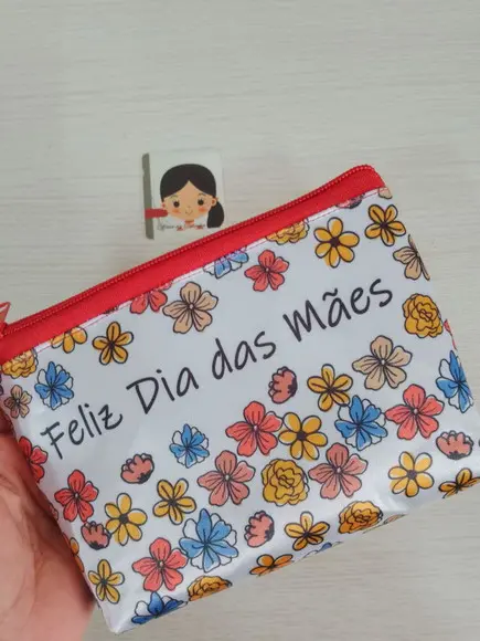 Lembrancinha Necessaire Feliz Dia das Mães