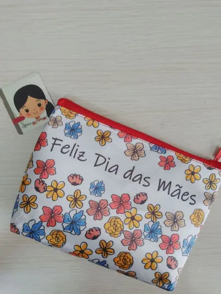 Lembrancinha Necessaire Feliz Dia das Mães