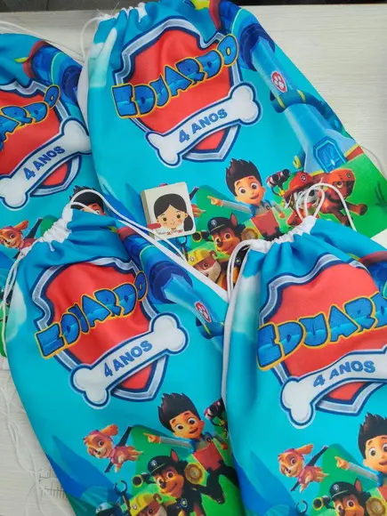 Mochilinha Personalizada em Tecido