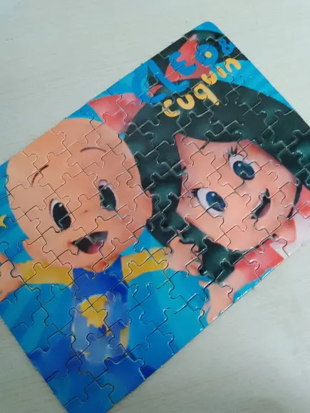 Quebra-cabeça 90 Peças Personalizado + Maletinha