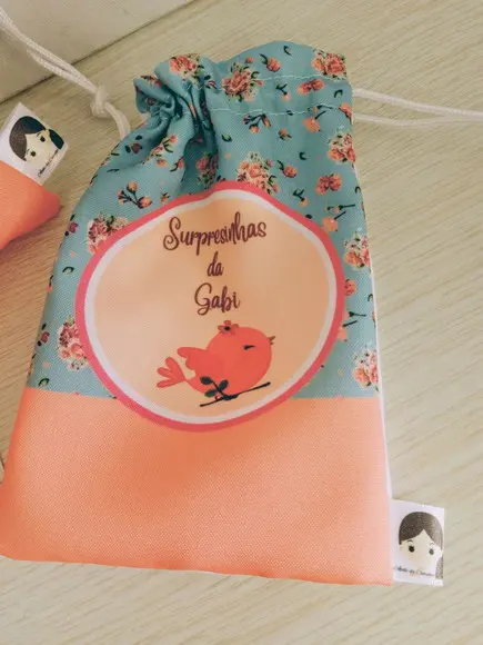 Saquinho em Tecido Personalizado