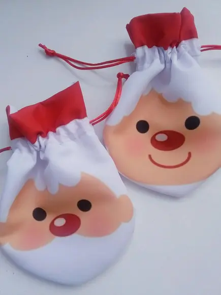 Saquinhos de Natal Redondinhos