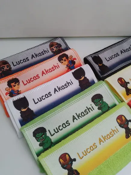 Toalhinha Lavabinho Personalizada