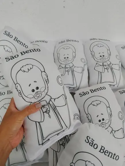 Almofada Pinte e Lave sem Canetinha