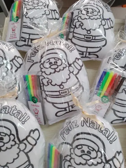 Almofadapapai Noel + Canetinha
