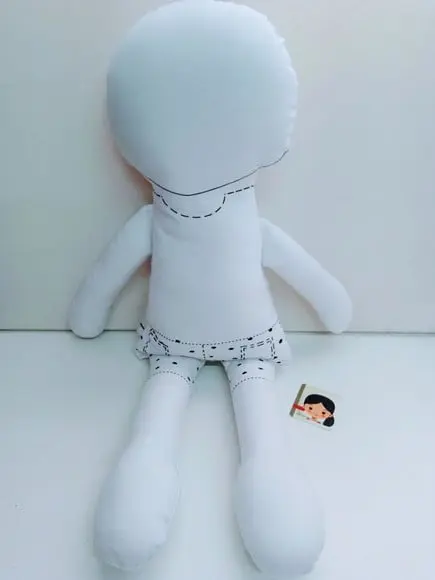 Boneco para Colorir