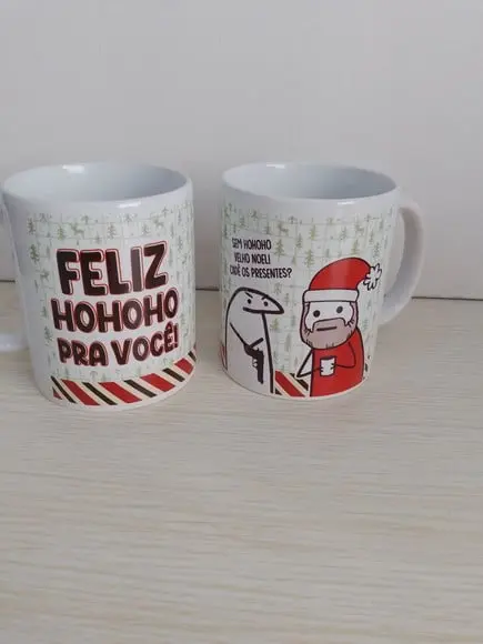 Caneca de Natal Personalizada