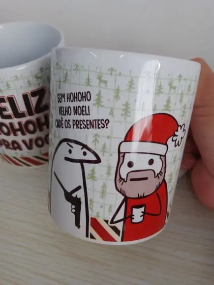 Caneca de Natal Personalizada