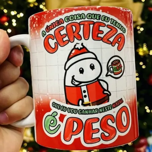 Caneca de Natal Personalizada