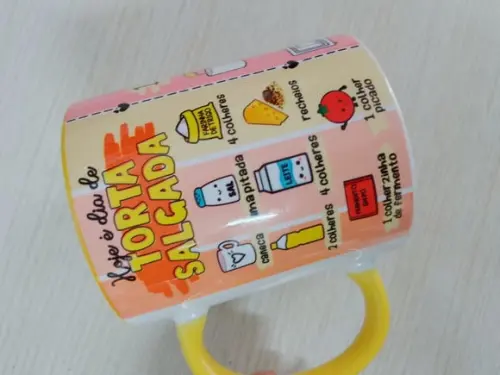 Caneca Personalizada Com Receita