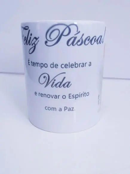 Caneca Personalizada de Páscoa