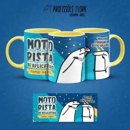 Caneca profissões Flork
