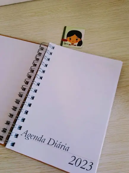 Kit Agenda com Capa em mdf e Caneca Personalizada
