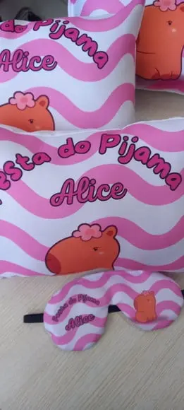 Kit Almofadinha (27x19) + Máscara de Dormir