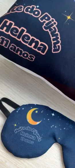 Kit Almofadinha (27x19) + Máscara de Dormir