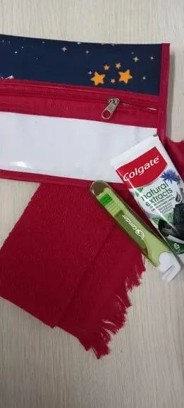 Kit Porta Escova de Dente (higiene Bucal)
