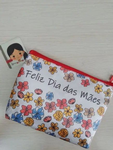 Lembrancinha Necessaire Feliz Dia das Mães