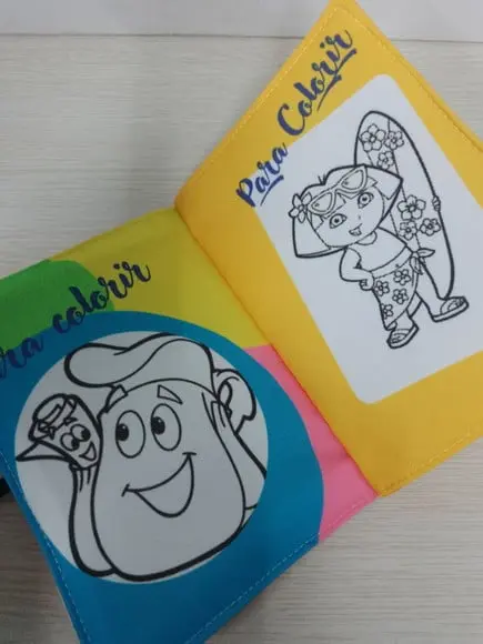 Livro Pinte e Lave em Tecido