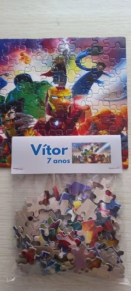 Quebra-cabeça 60 Peças Personalizado