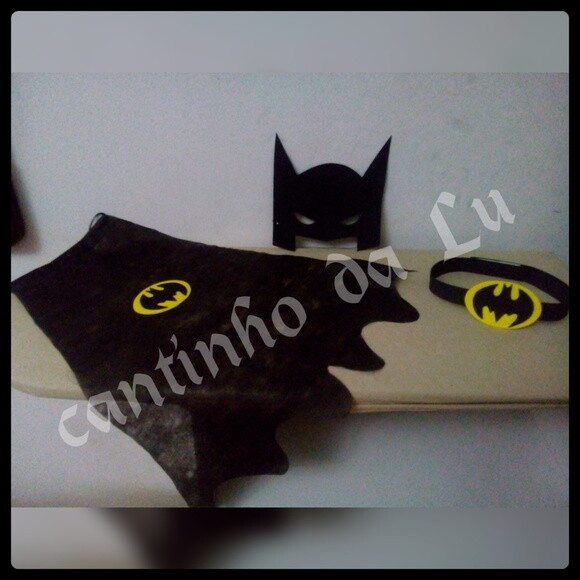 Acessórios fantasia do Batman