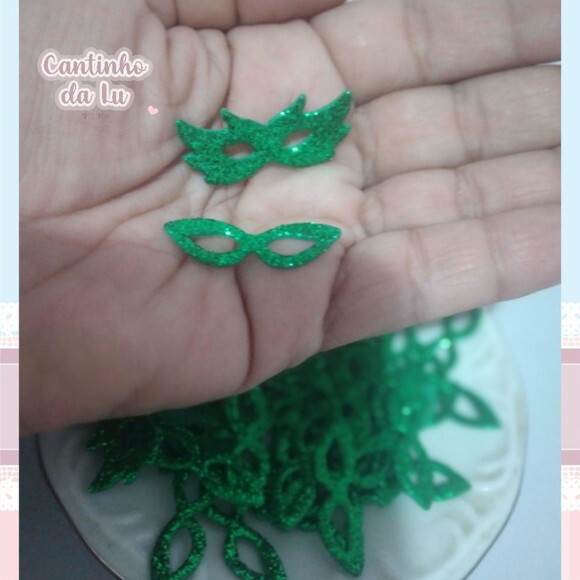 Aplique Miniatura Máscara Carnaval