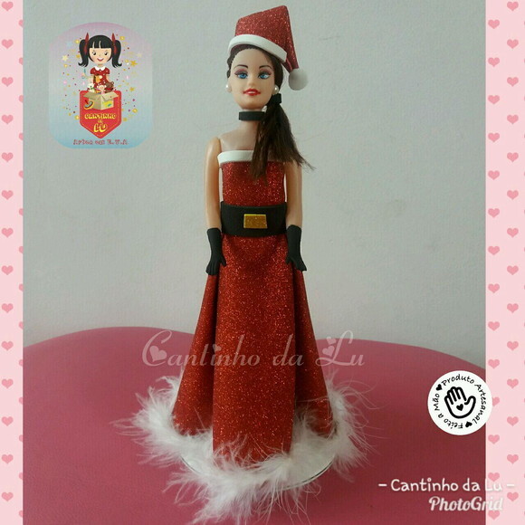 Boneca Barbie Mamãe Noel