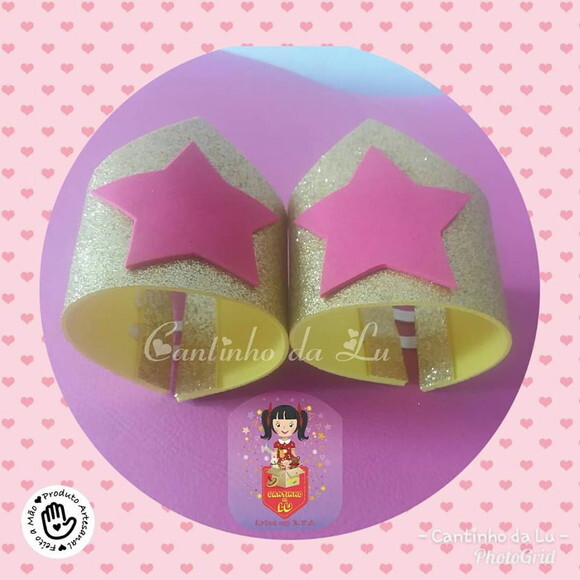 Braceletes Mulher Maravilha