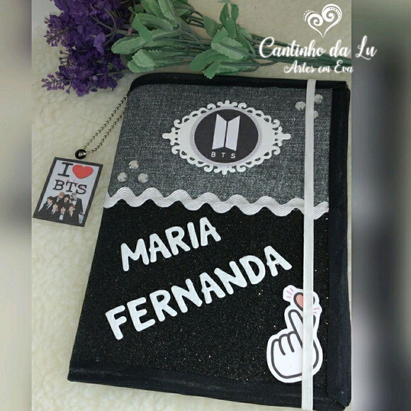 Capa caderneta de vacina BTS