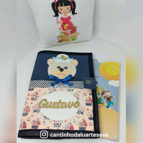 Capa Caderneta de Vacina em Eva