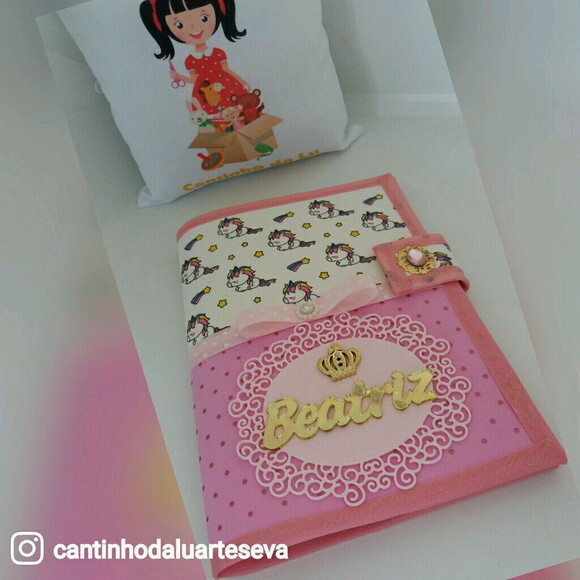 Capa Caderneta de Vacina em Eva