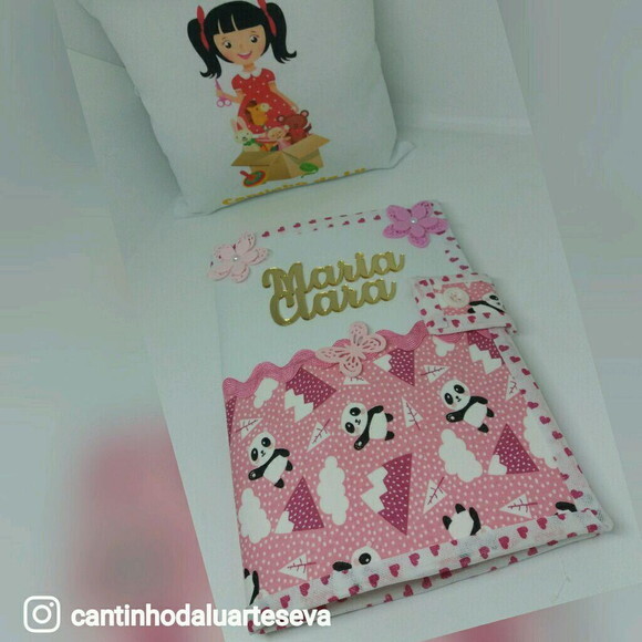 Capa Caderneta de Vacina em Eva