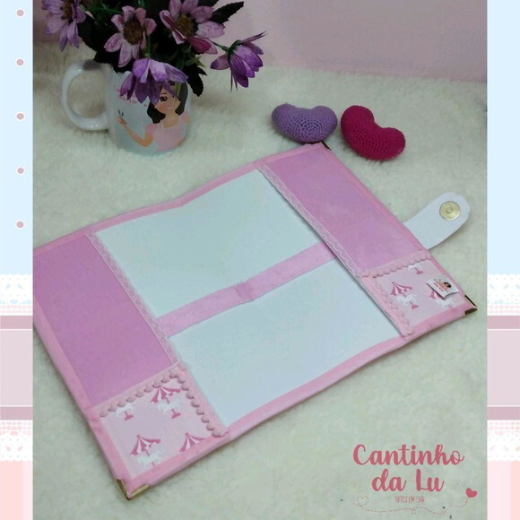 Capa para Caderneta de Vacina Bailarina