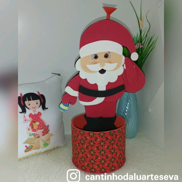 Centro de mesa Papai Noel