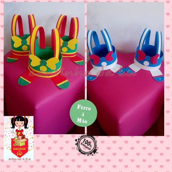Centros de mesa roupa do patati e patata