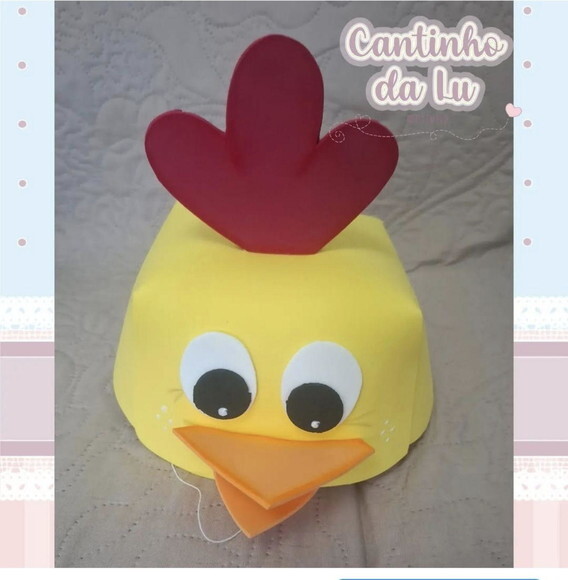 Chapéu Galinha/galo