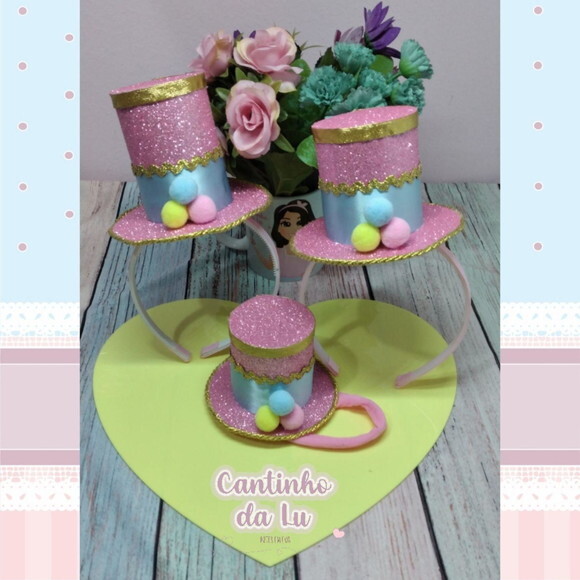 Kit Tiaras Palhacinhas