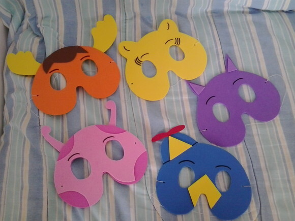 Máscaras Olho dos Backyardigans