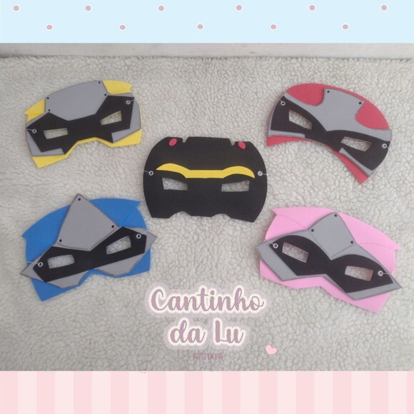 Máscaras Power Rangers