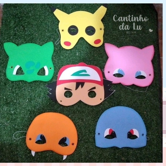 Máscaras Pokémon