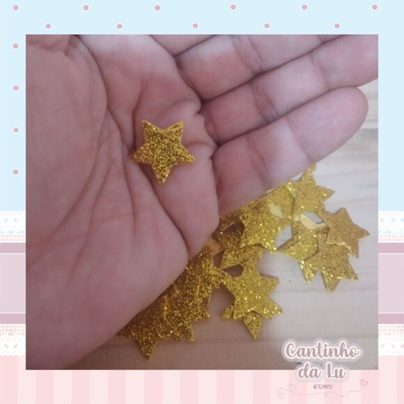 Mini Estrelinhas Douradas