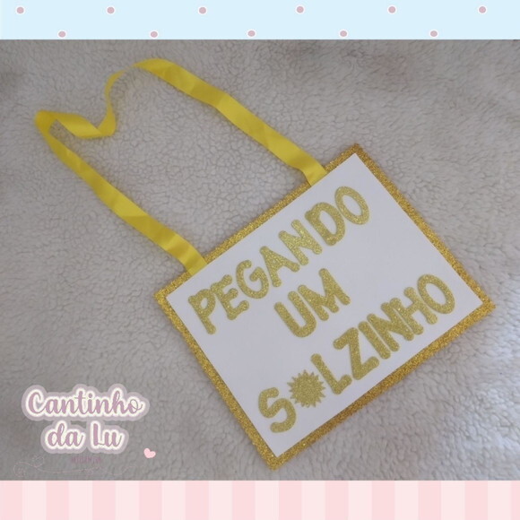 Placa Divertida Carnavalesca