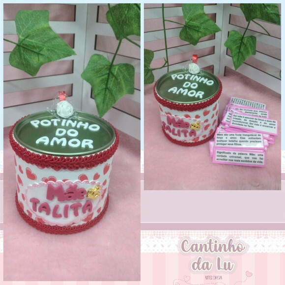 Pote do Amor de Mãe com Mensagens