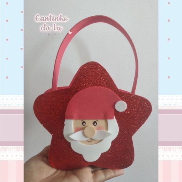 Sacola Estrela de Natal