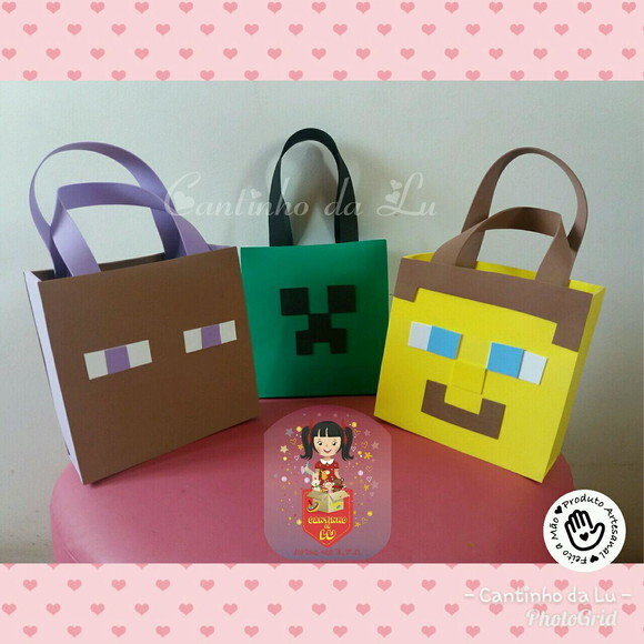 Sacola Minecraft